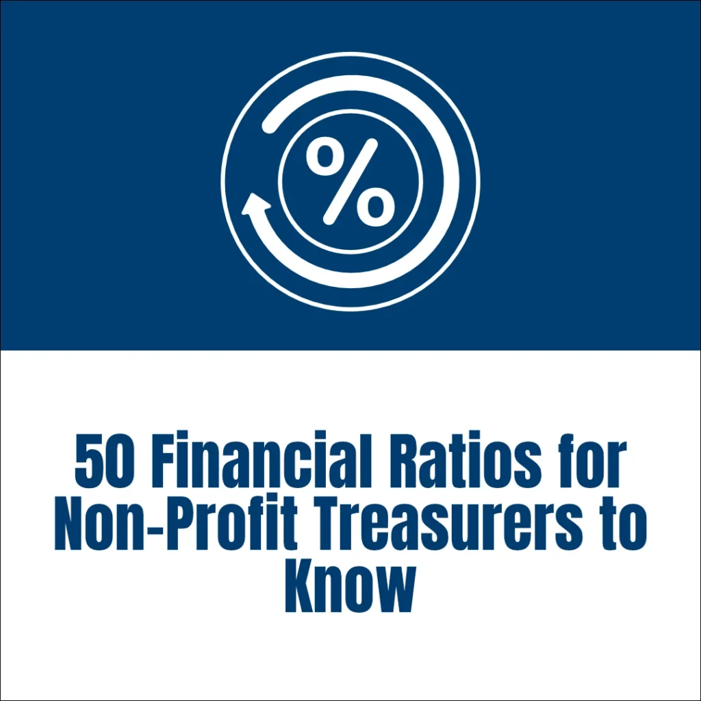 pharo non-profit resource - 50 Financial Ratios for Non-Profit Treasurers to Know