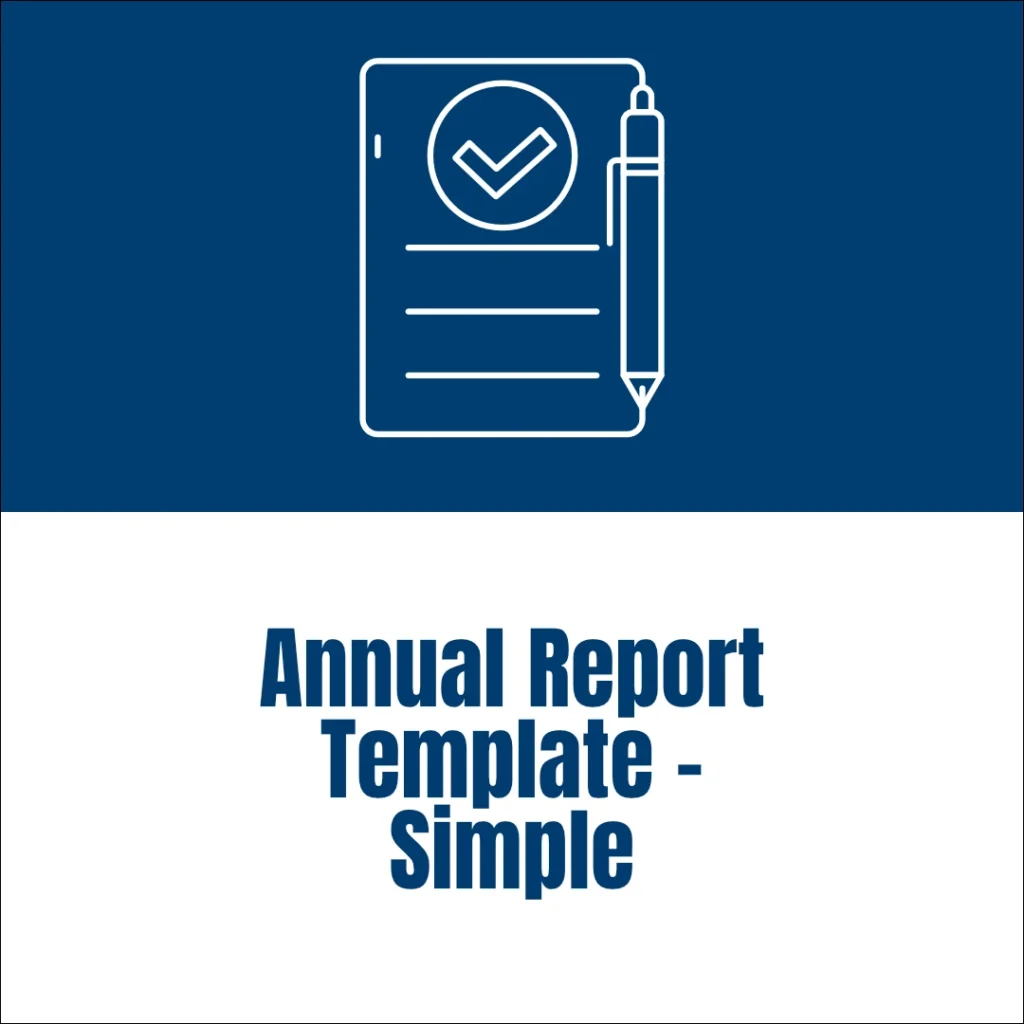 pharo non-profit resource - Annual Report Template - Simple - v3 - 1080px