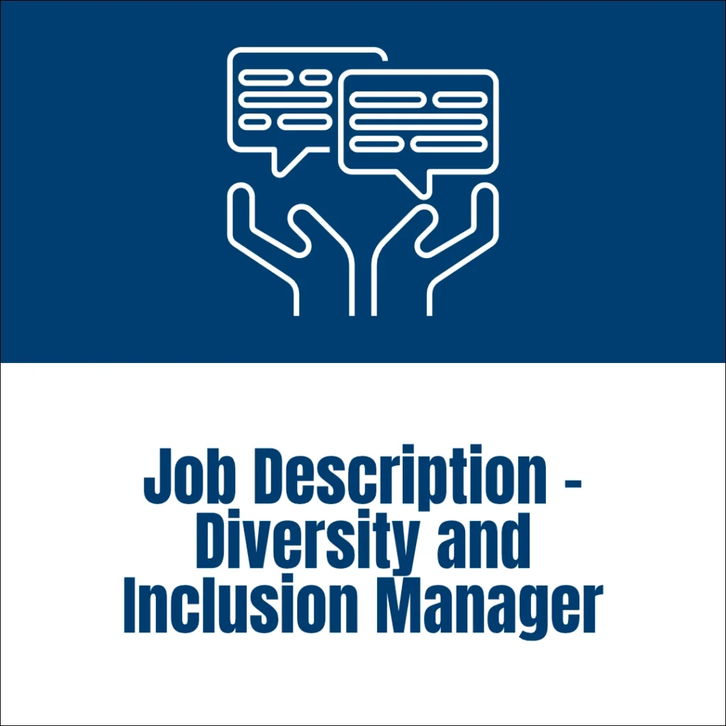 pharo non-profit resource - Job Description – Diversity and Inclusion Manager - v3 - 1080px