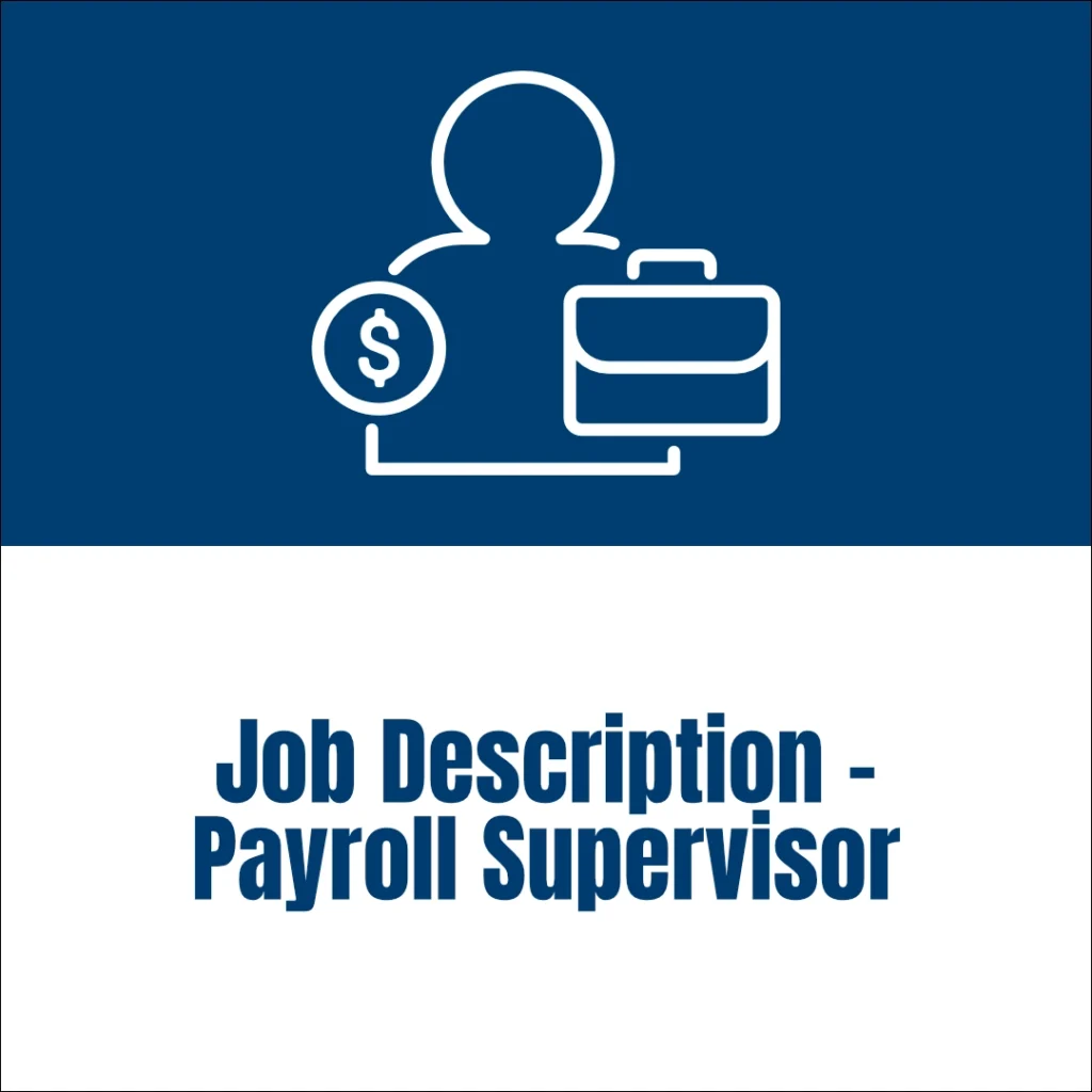 pharo non-profit resource - Job Description – Payroll Supervisor - v3 - 1080px