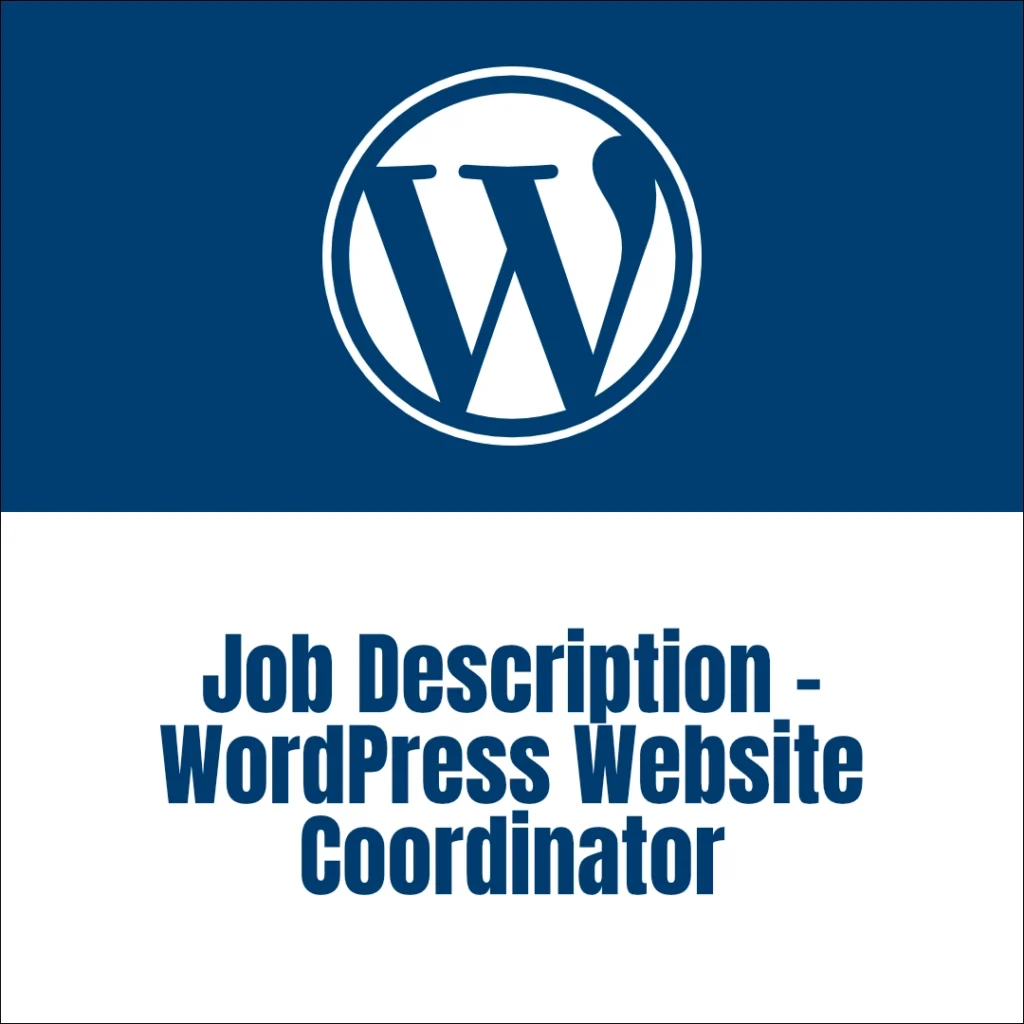 pharo non-profit resource - Job Description – WordPress Website Coordinator - v3 - 1080px