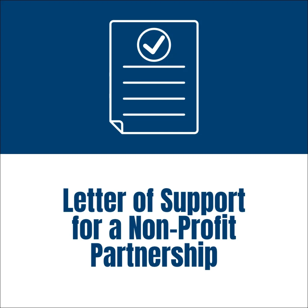 pharo non-profit resource - Letter of Support for a Non-Profit Partnership - v3 - 1080px