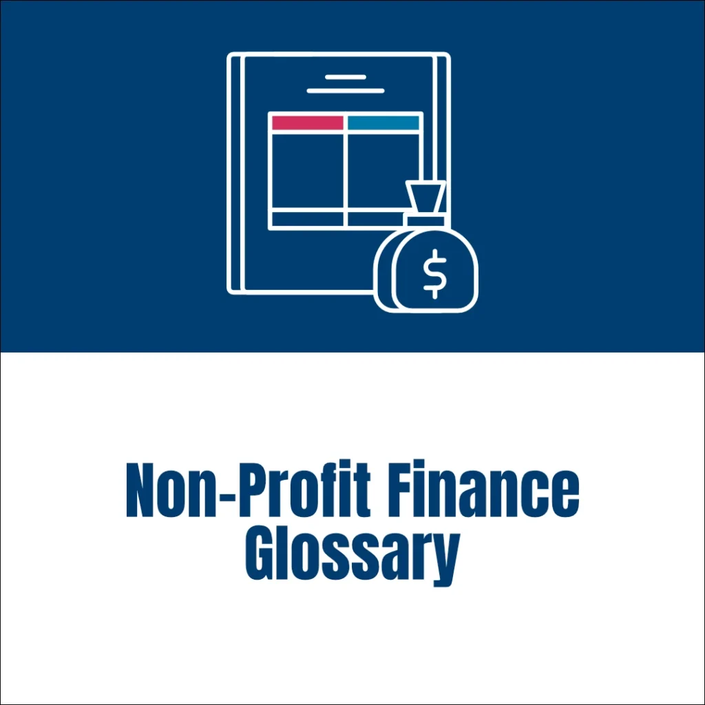 pharo non-profit resource - Non-Profit Finance Glossary