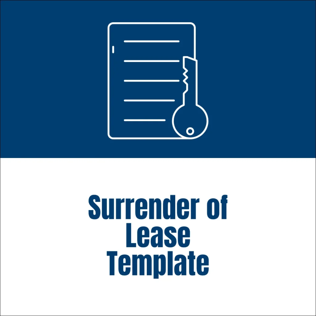 pharo non-profit resource - Surrender of Lease Template - v3 - 1080px