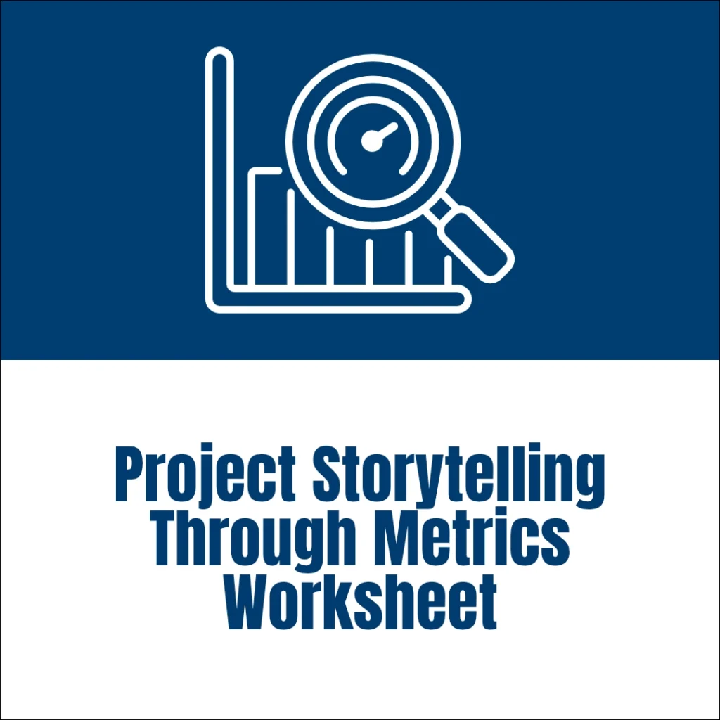 pharo non-profit resource - Project Storytelling Through Metrics Worksheet - v3 - 1080px